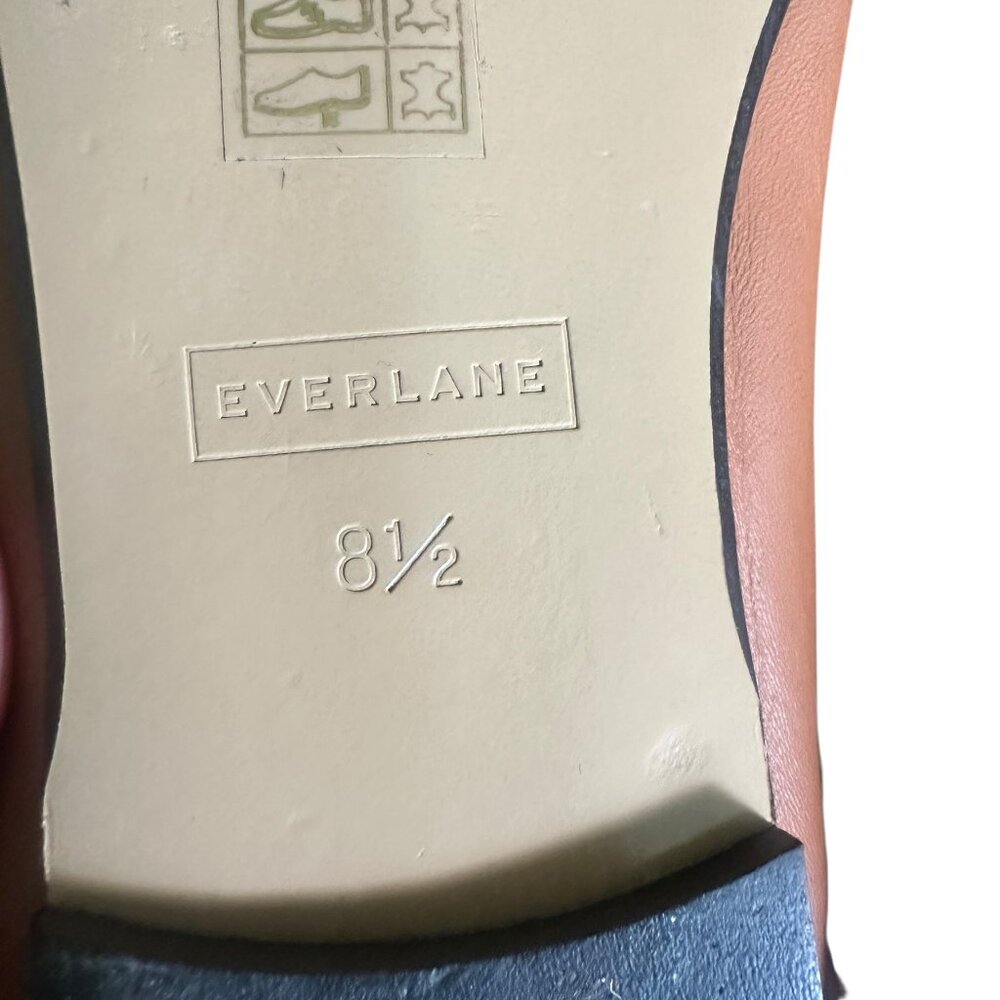 Everlane Women's Tan Leather Ballet Flats - Picture 6 of 9